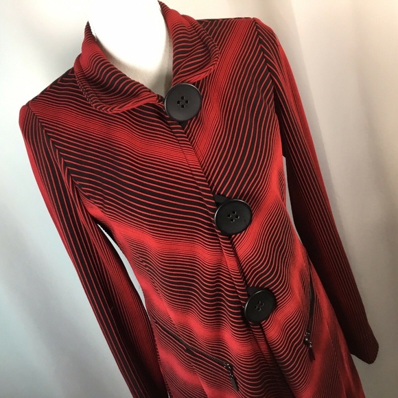 Joseph Ribkoff~Long Blazer~Jacket~Unlined~ - Picture 4 of 8